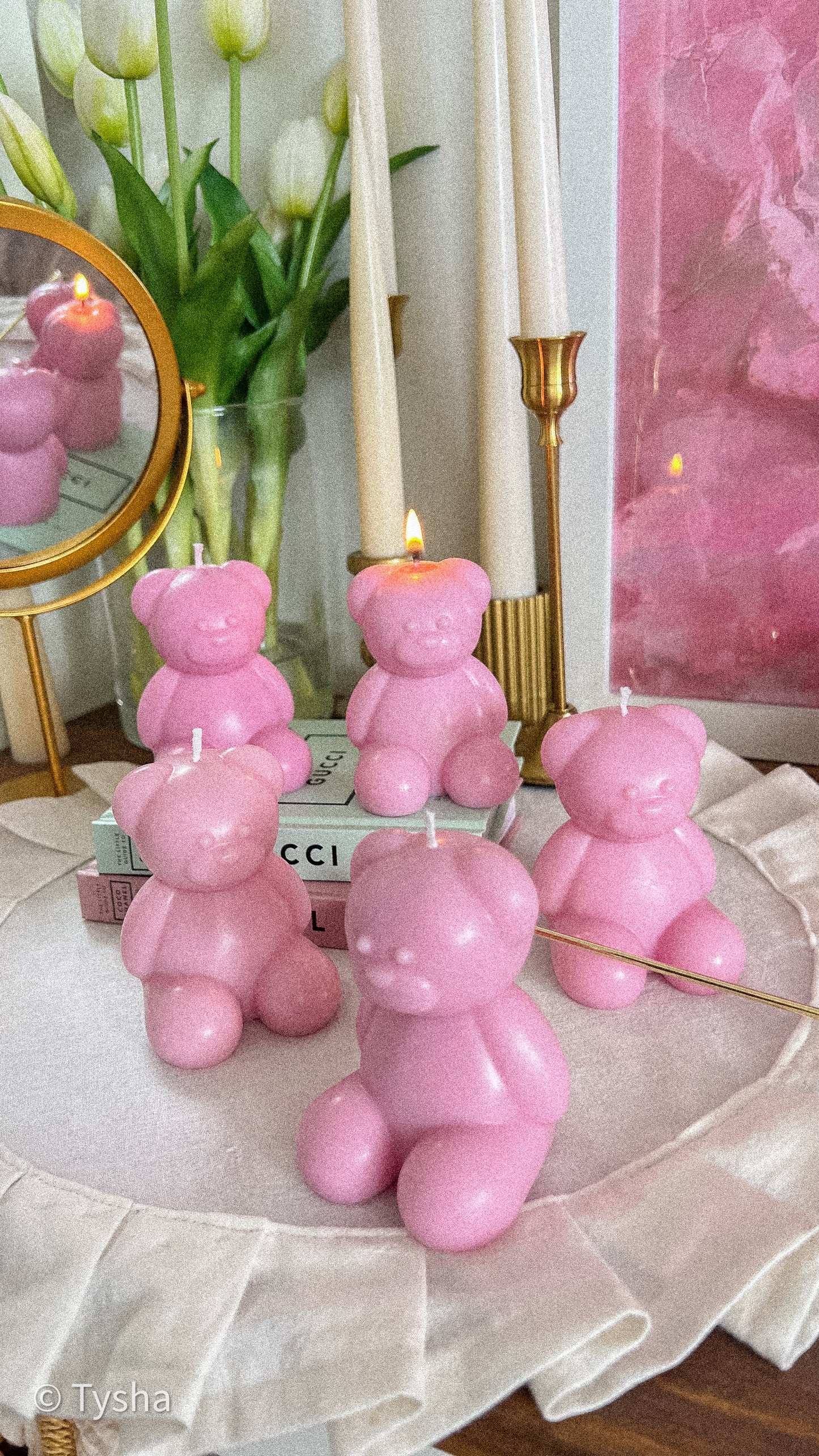 BERRY BEAR Candle