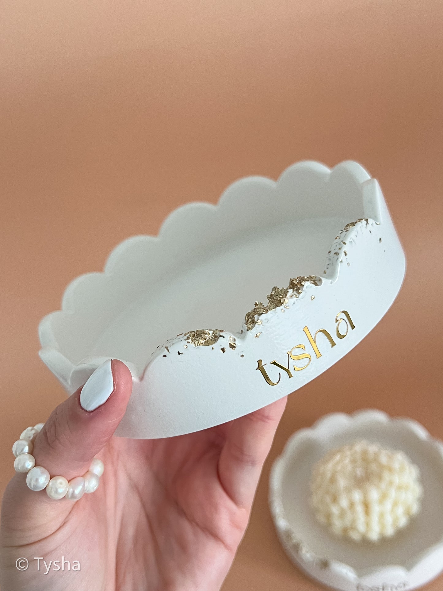 Small Round Tray KVITKA
