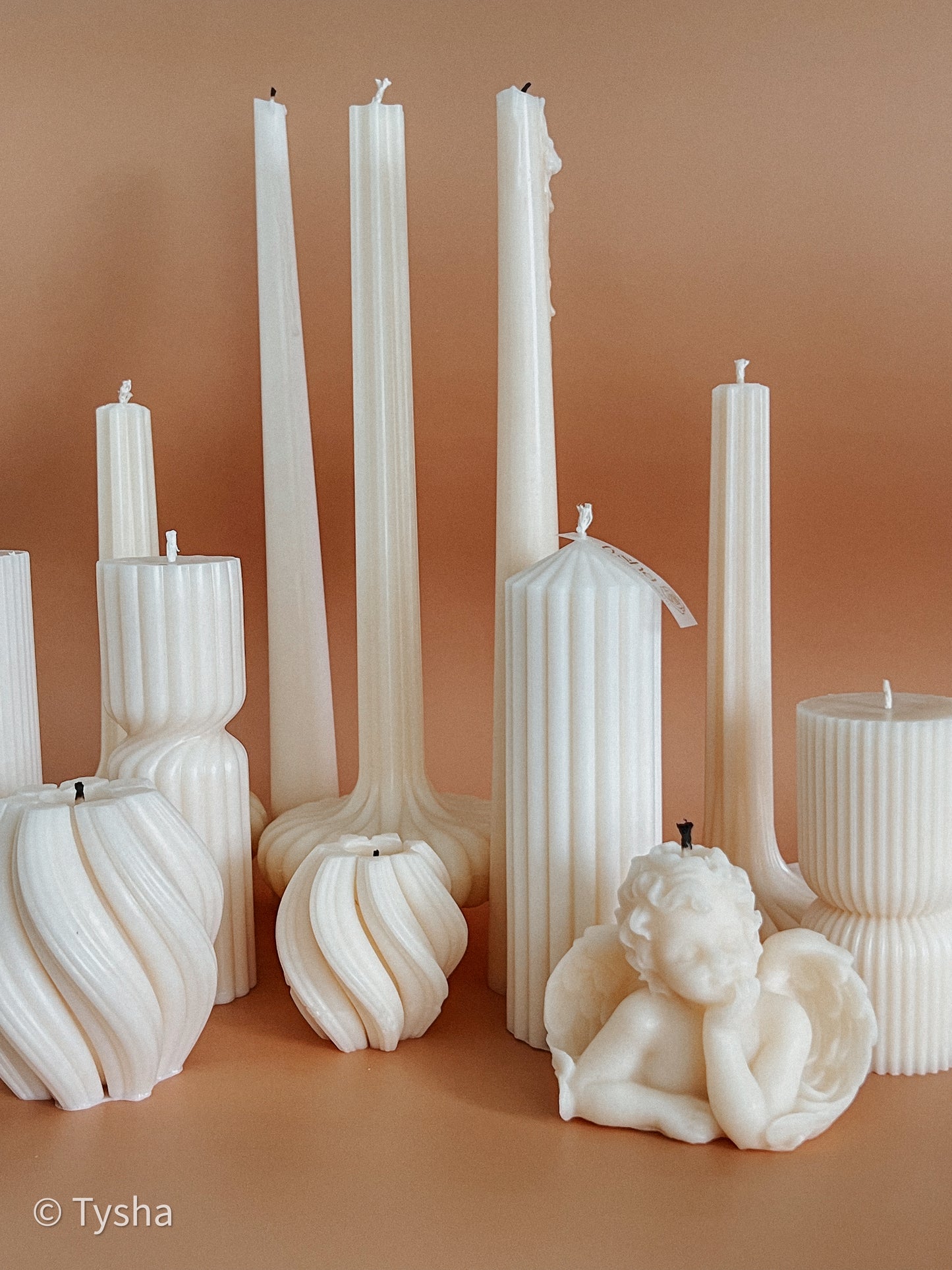 SEREZZA Set Pillar Candles