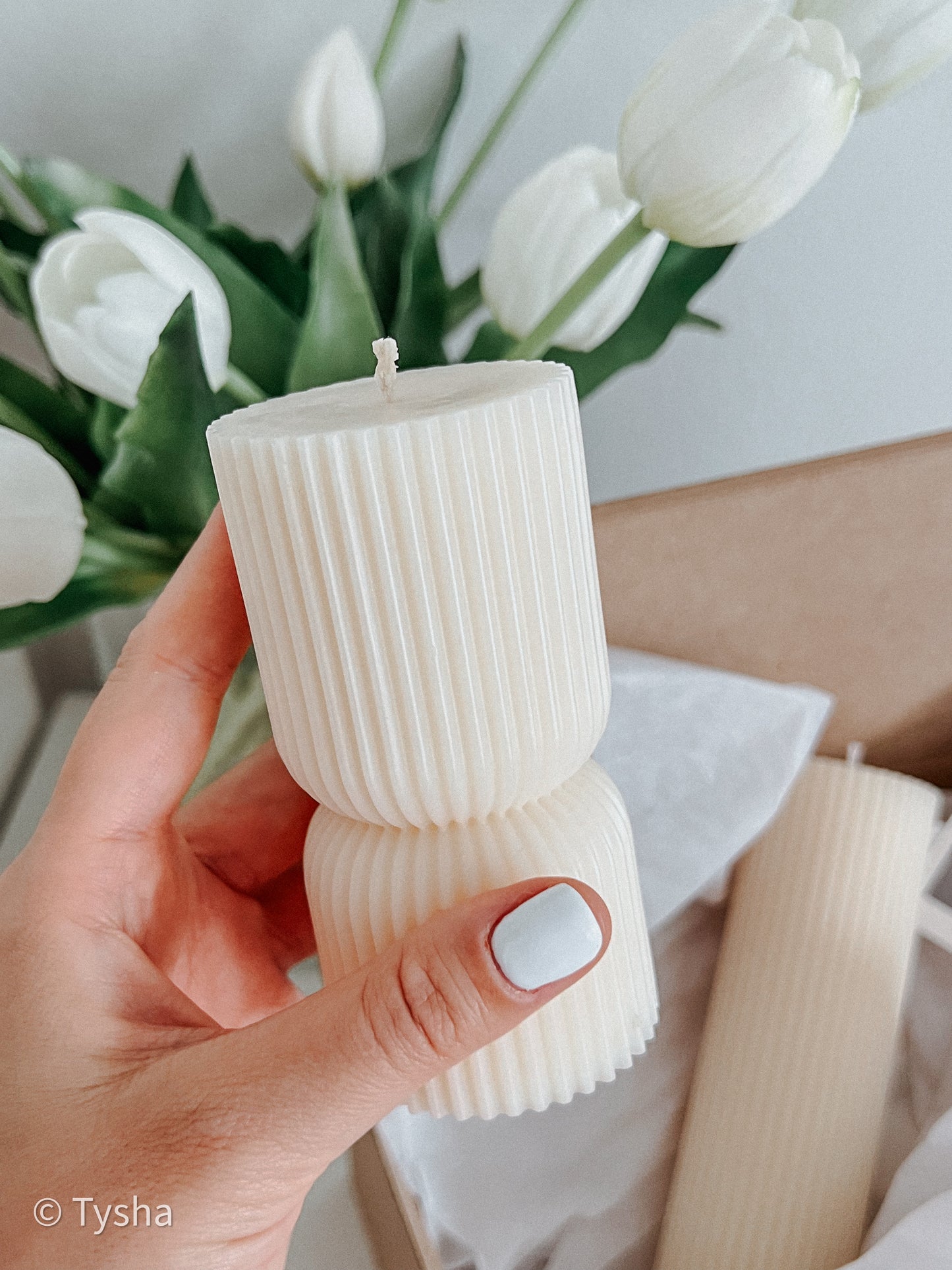 SHELEST Set Pillar Candles