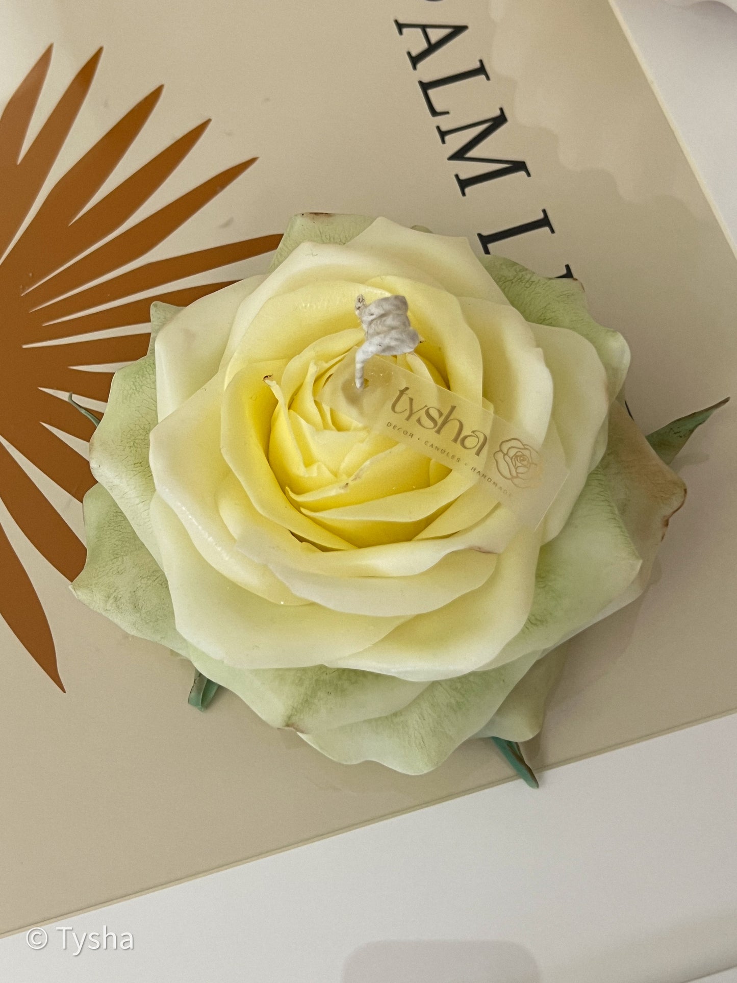 ROSE Candle realistic