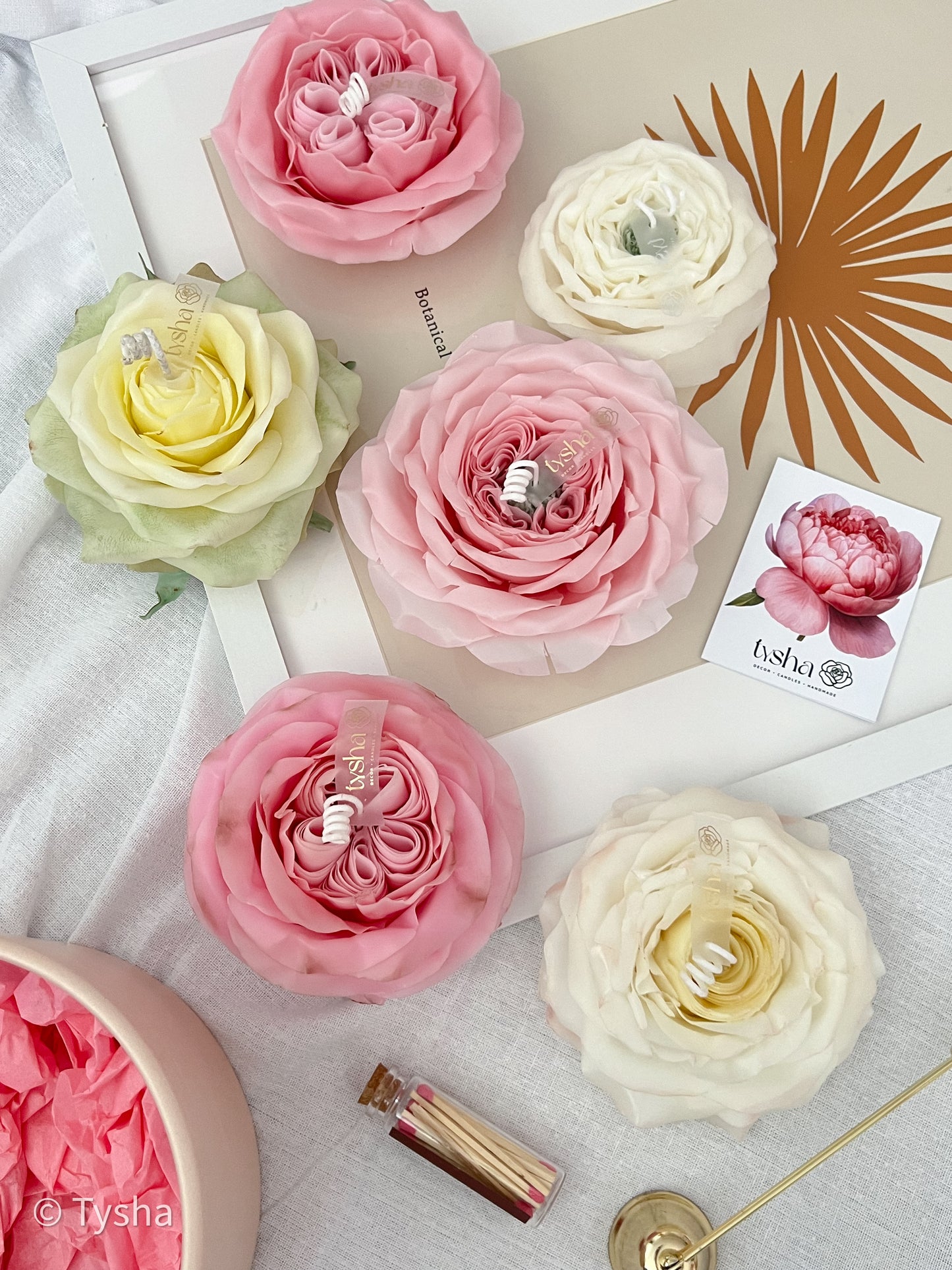 ROSE Candle classic