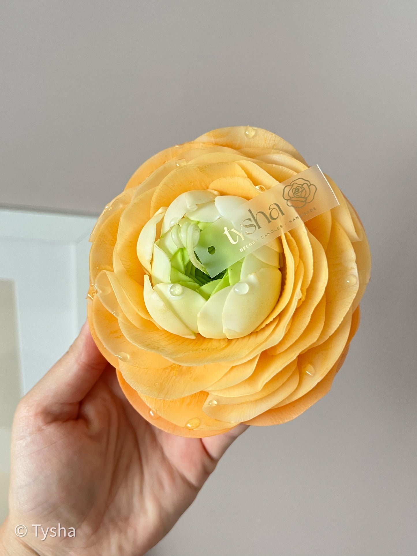 Ranunculus Candle Orange