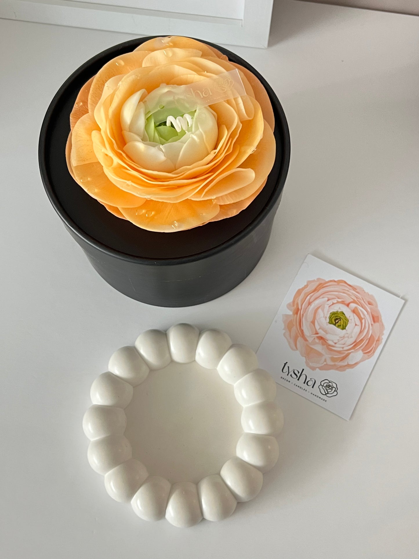 Ranunculus Candle Orange