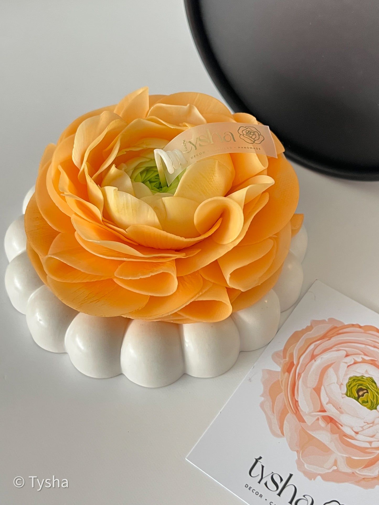 Ranunculus Candle Orange