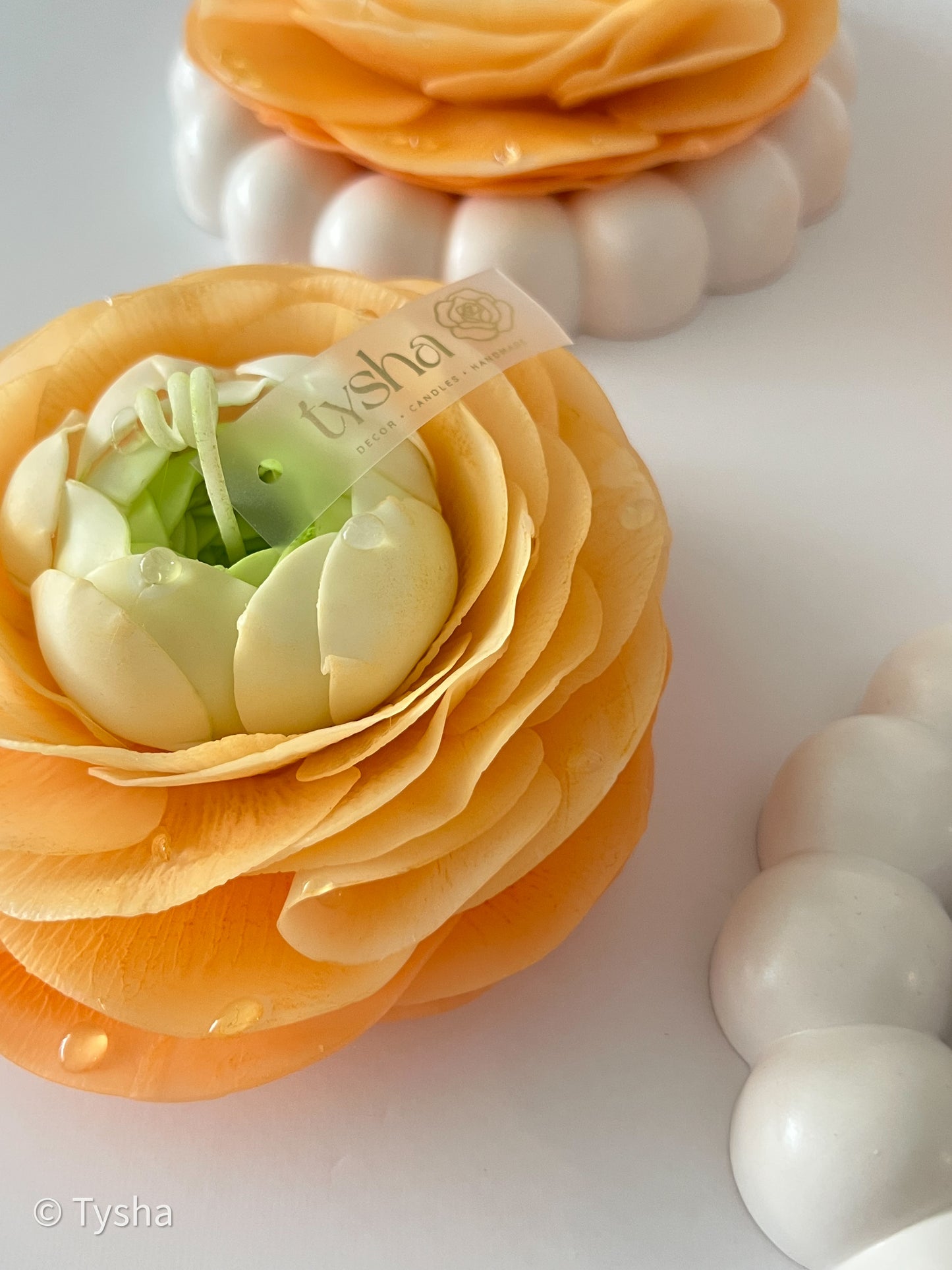 Ranunculus Candle Orange