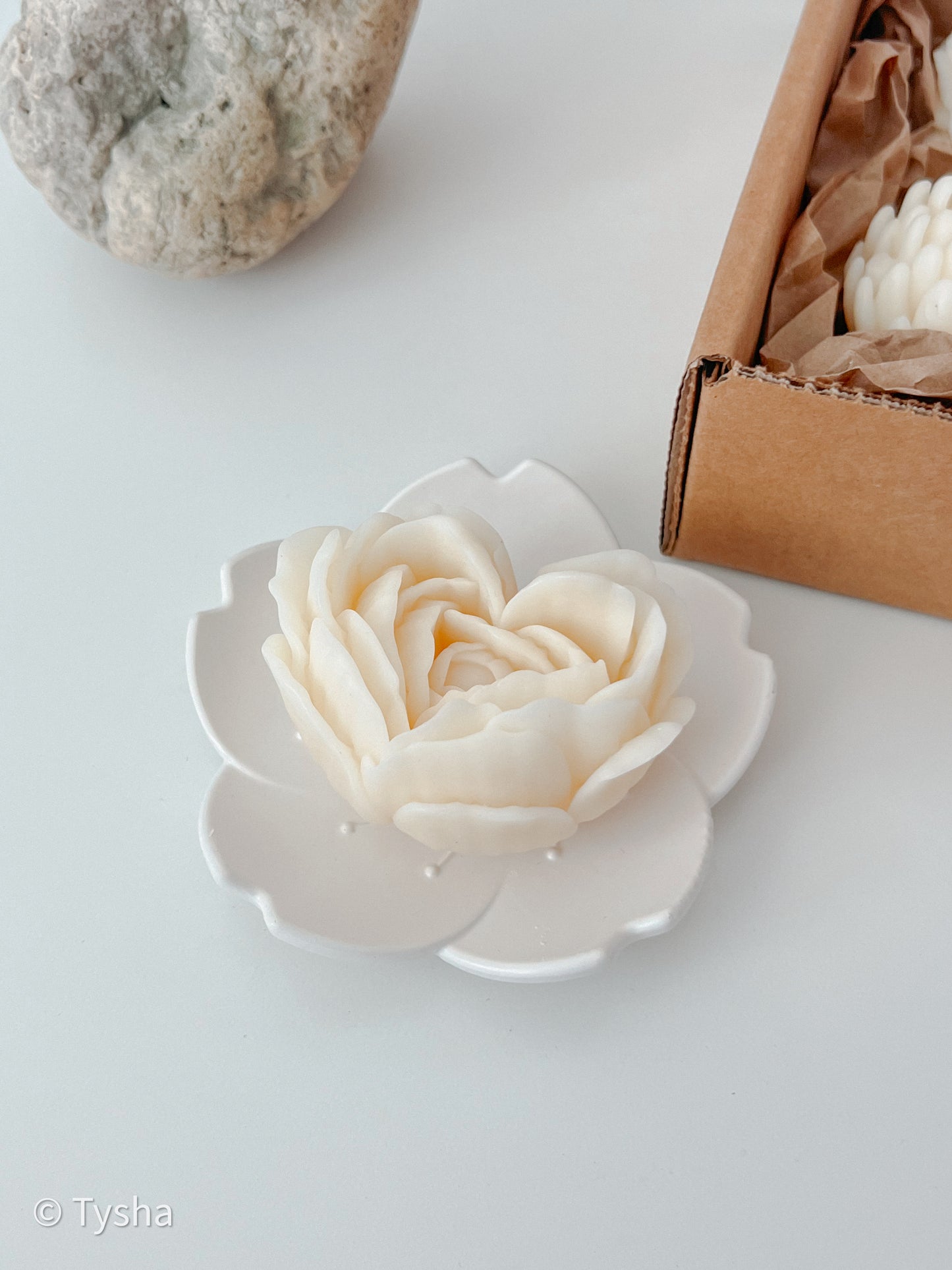 Set FLOWER Candles 3