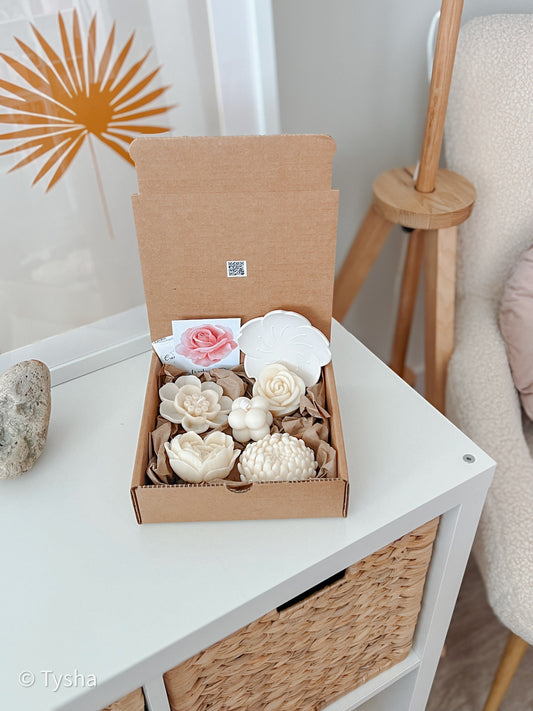 Set FLOWER Candles 2