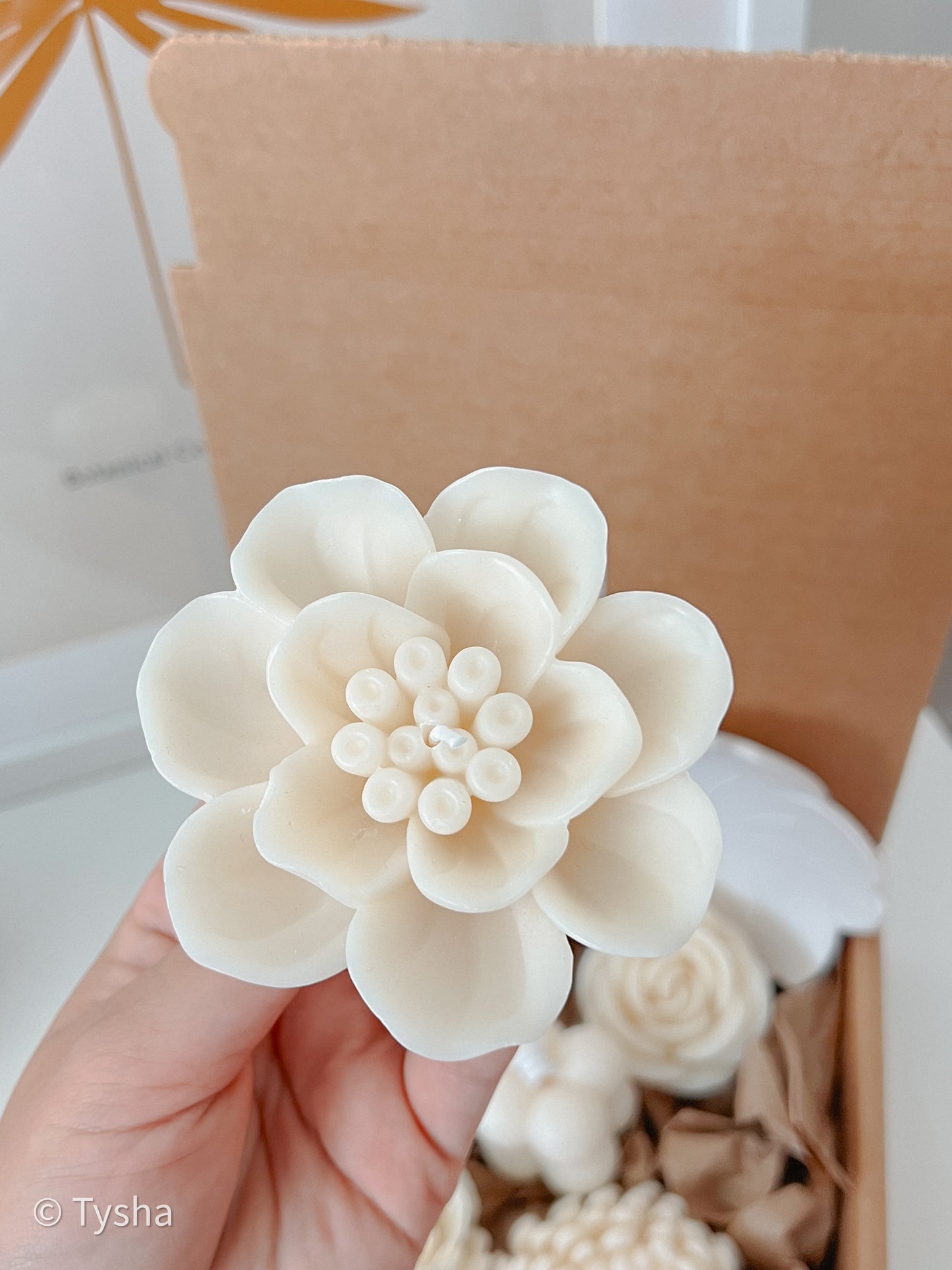 Set FLOWER Candles 2