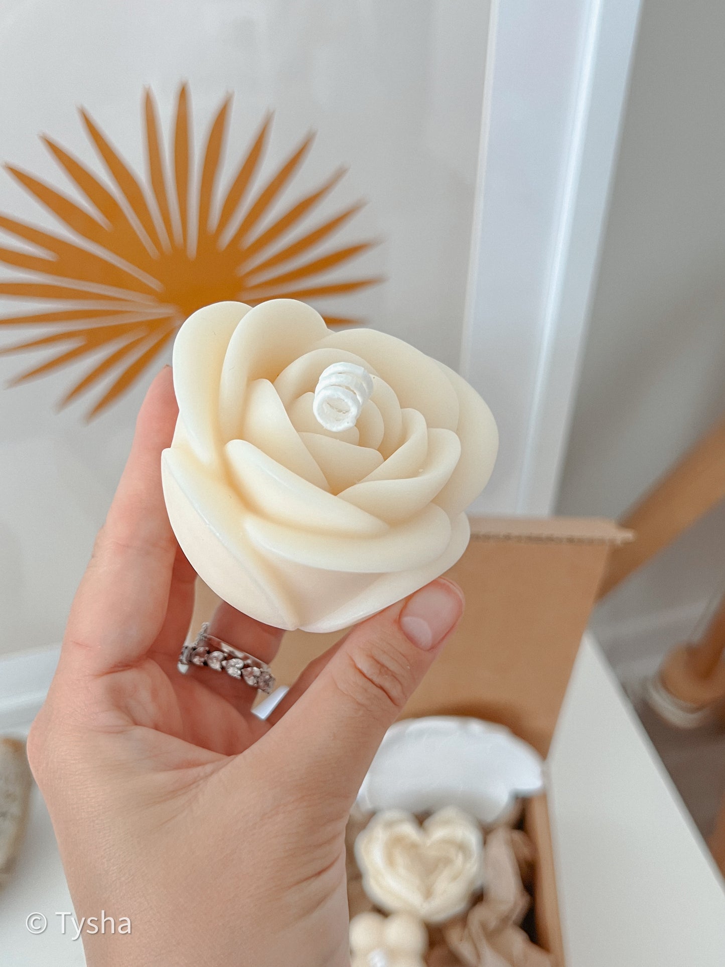 Set FLOWER Candles 1
