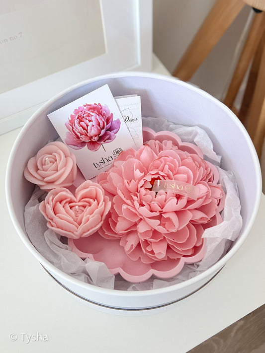 Set Peone candles