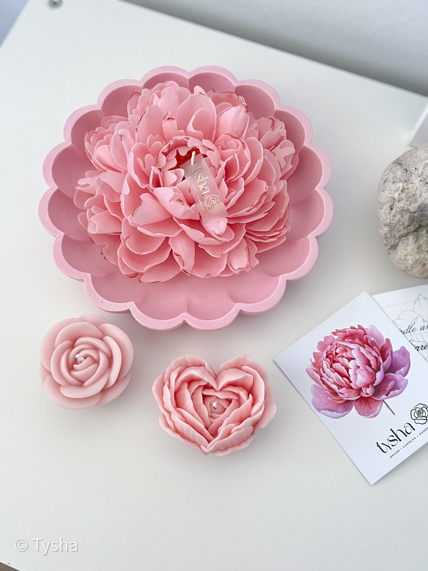 Set Peone candles