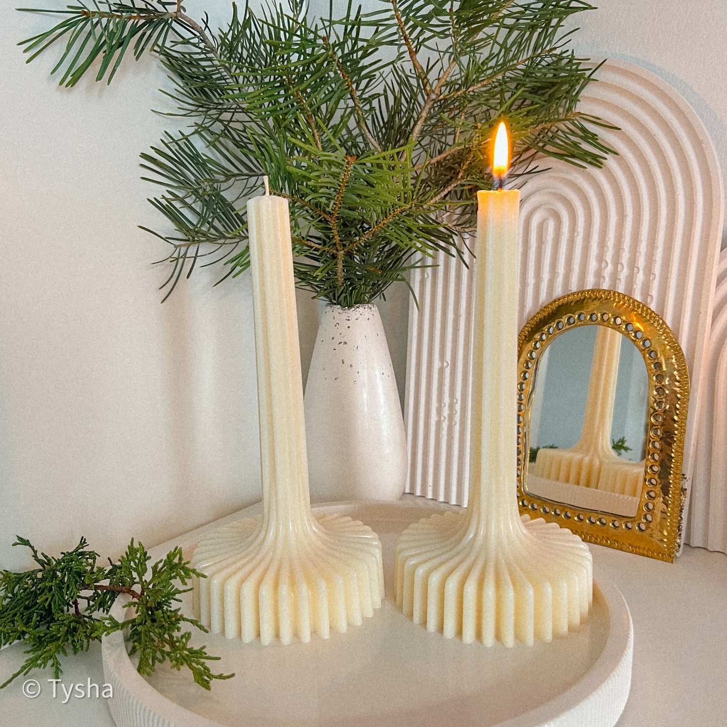 SHELEST Pillar Candle