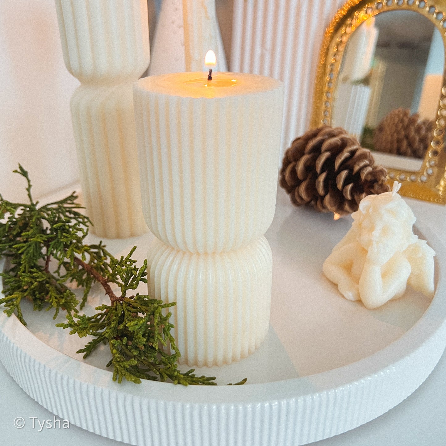 TRAVA Pillar Candle