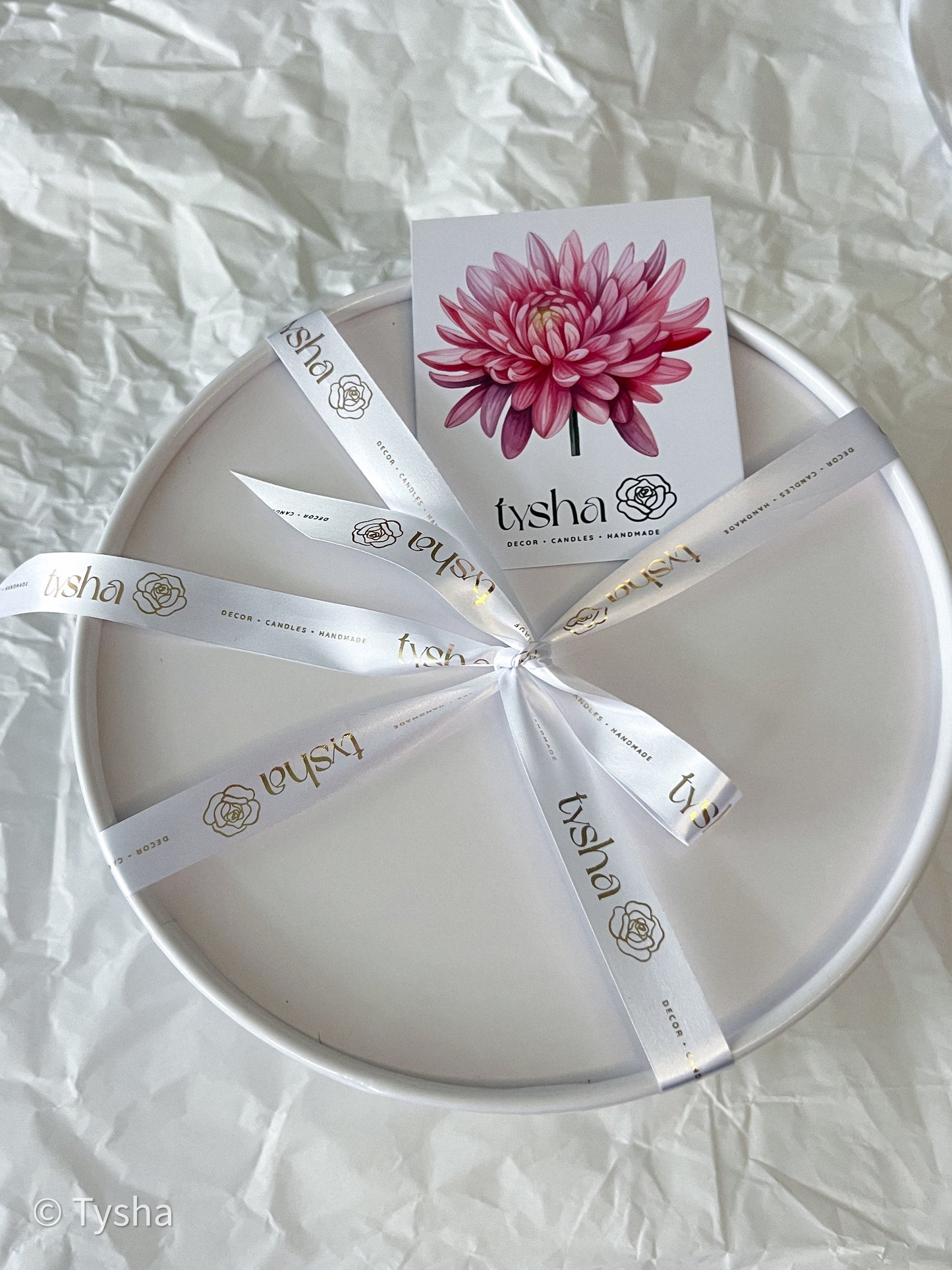 Set of Flowers Candles in a Gift Box