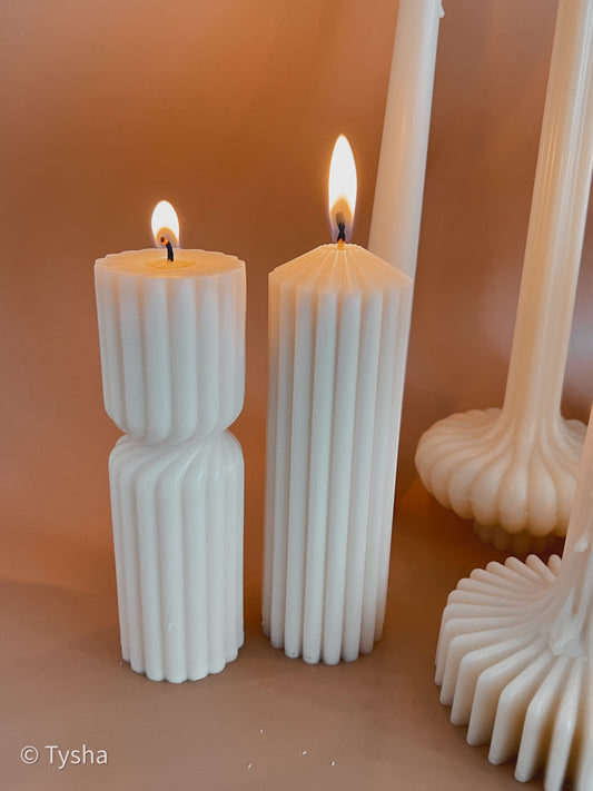 Strum Set Pillar Candles