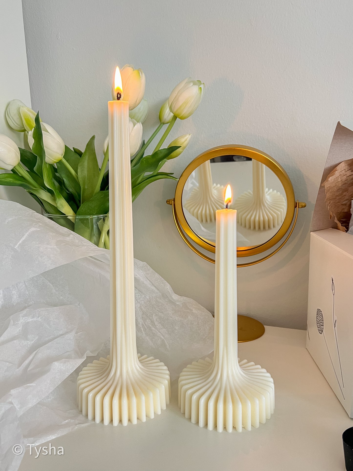 BELLEZZA Set Pillar Candles