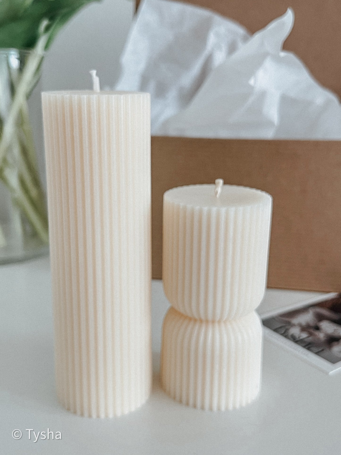 SHELEST Set Pillar Candles