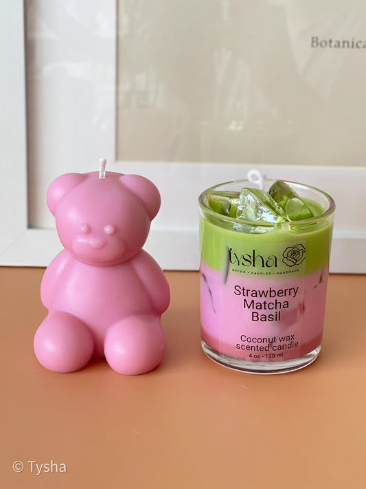 Set Strawberry Matcha + Berry Bear