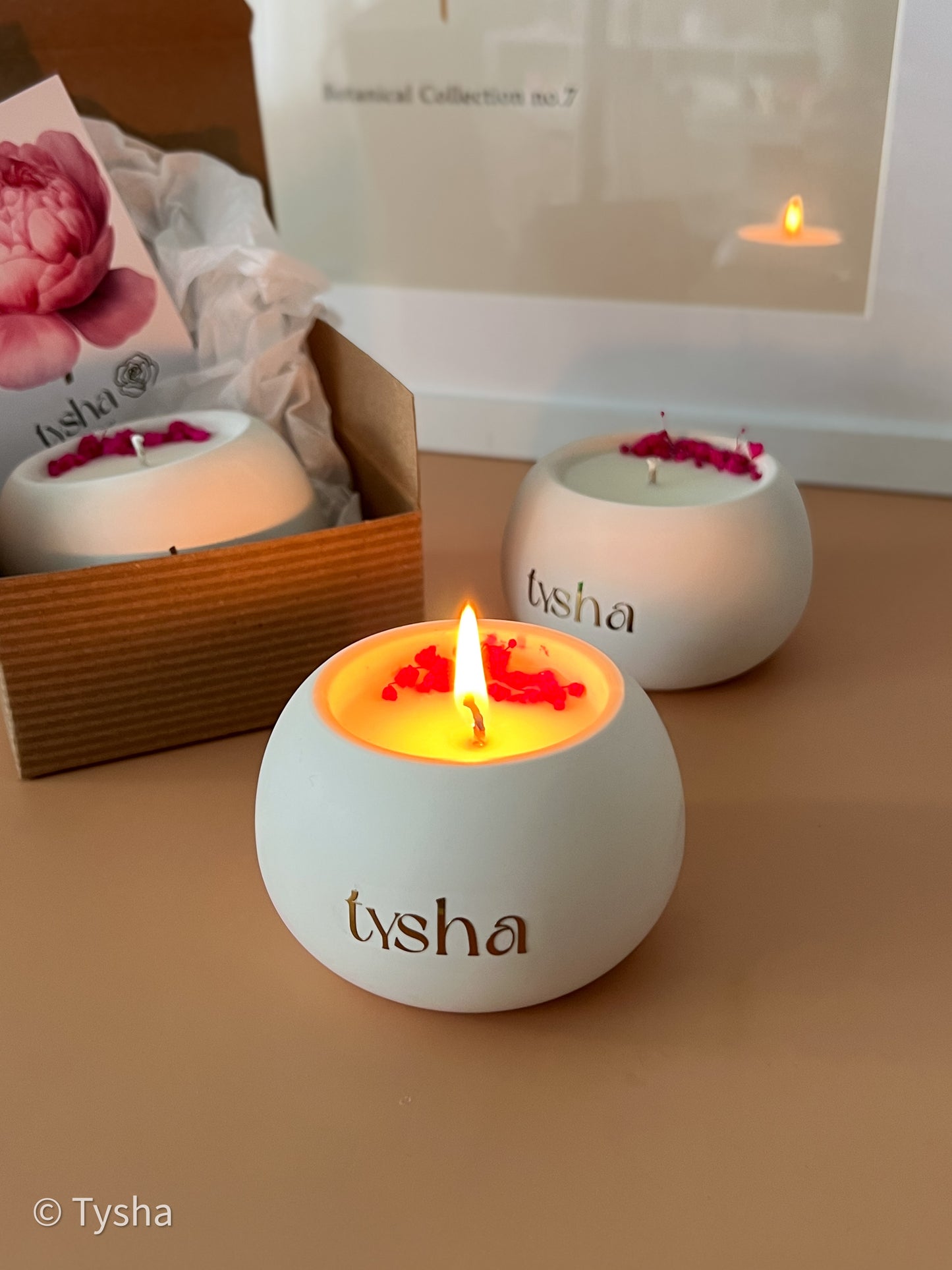 Scented Candle MOON FLOWER